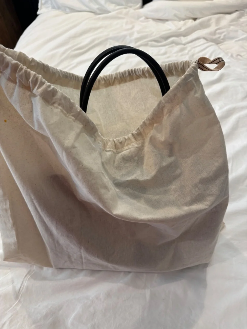 Tory Burch Small Ella Bio Tote Black NWOT + Organizer
